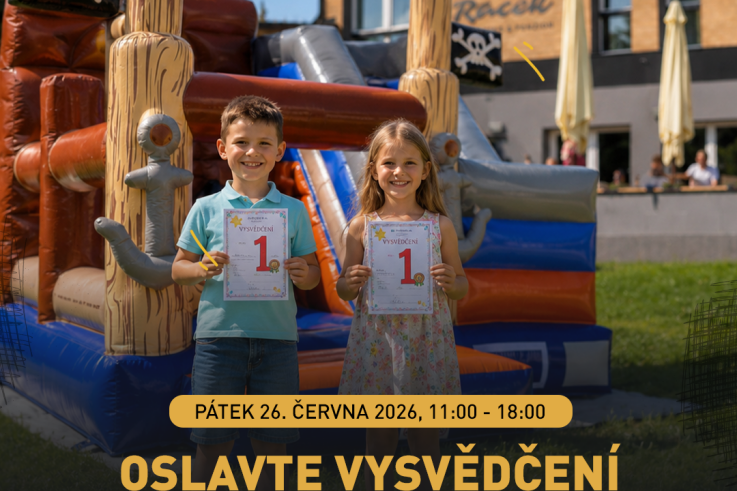 Oslavte vysvědčení s námi na Racku
